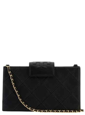 tory burch crossbody womanfleming mini chain wallet - 167250001 001