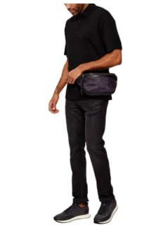 karl lagerfeld viaje hombre k/ikon aop bumbag - b1m30213 999
