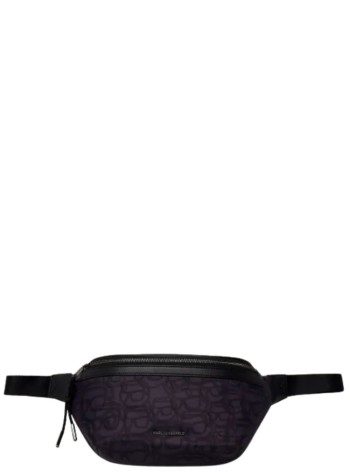 karl lagerfeld luggage mank/ikon aop bumbag - b1m30213 999