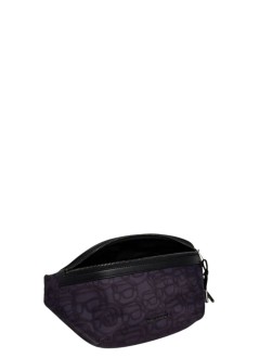 karl lagerfeld viaje hombre k/ikon aop bumbag - b1m30213 999