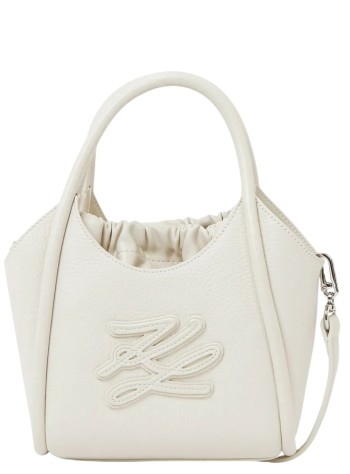 karl lagerfeld crossbody womank/autograph patch mini tote - b2w30053 110