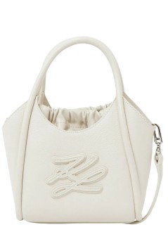 karl lagerfeld crossbody womank/autograph patch mini tote - b2w30053 110