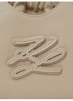 karl lagerfeld crossbody womank/autograph patch mini tote - b2w30053 2ft