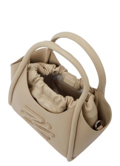 karl lagerfeld crossbody womank/autograph patch mini tote - b2w30053 2ft