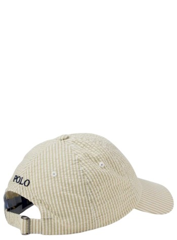 polo ralph lauren cap mancls sprt cap-cap-hat - 710957166005 coastal beige seersucker 2