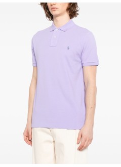 polo ralph lauren polo mansskccmslm1-short sleeve-knit - 710680784463 sky lavender c7560