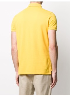 polo ralph lauren polo mansskccmslm1-short sleeve-knit - 710782592020 yellowfin c7370