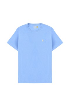 polo ralph lauren t-shirt mansscncmslm2-short sleeve-t-shirt - 710671438454 bristol blue c1359