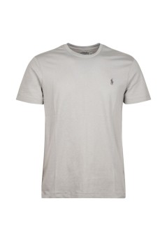 polo ralph lauren camiseta hombre sscncmslm2-short sleeve-t-shirt - 710671438458 soft grey c9676