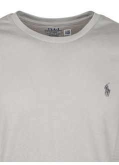 polo ralph lauren camiseta hombre sscncmslm2-short sleeve-t-shirt - 710671438458 soft grey c9676
