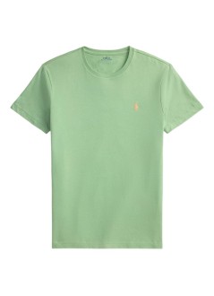 polo ralph lauren camiseta hombre sscncmslm2-short sleeve-t-shirt - 710671438456 outback green c2451