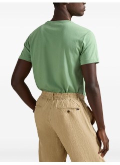 polo ralph lauren camiseta hombre sscncmslm2-short sleeve-t-shirt - 710671438456 outback green c2451