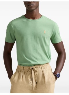 polo ralph lauren camiseta hombre sscncmslm2-short sleeve-t-shirt - 710671438456 outback green c2451