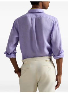polo ralph lauren shirt mancubdppcs-long sleeve-sport shirt - 710966294501 sky lavender