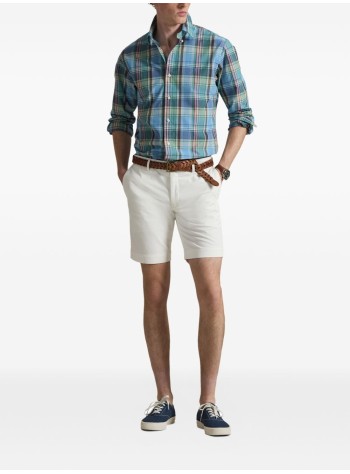 polo ralph lauren shirt mancubdppcs-long sleeve-sport shirt - 710p06020007 7065a blue brown multi 2
