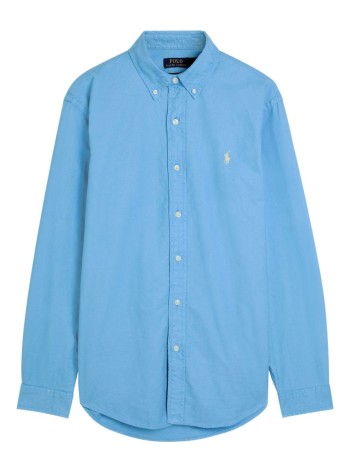 polo ralph lauren camiseria hombre cubdppcs-long sleeve-sport shirt - 710805564067 bristol blue