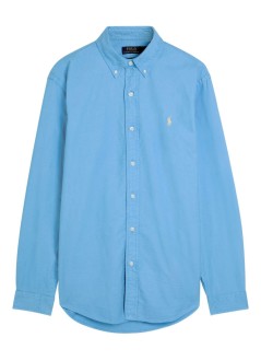 polo ralph lauren shirt mancubdppcs-long sleeve-sport shirt - 710805564067 bristol blue