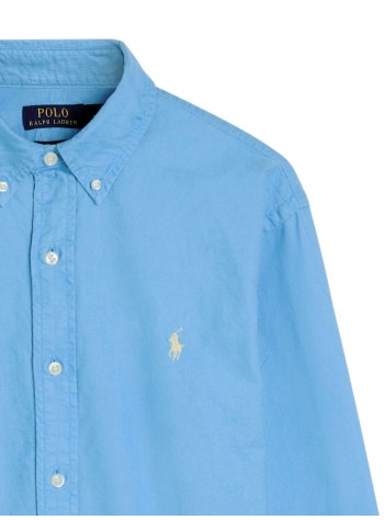 polo ralph lauren camiseria hombre cubdppcs-long sleeve-sport shirt - 710805564067 bristol blue 2