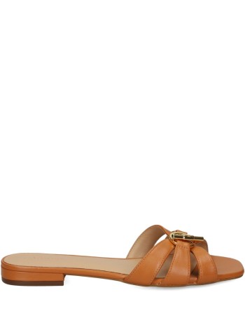 polo ralph lauren sandal womanblaike slide-sandals-slide - 802982875006 classic caramel