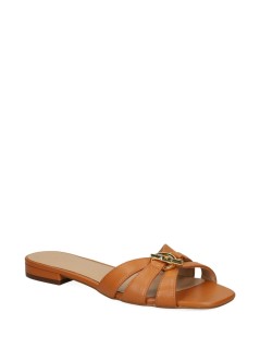 polo ralph lauren sandal womanblaike slide-sandals-slide - 802982875006 classic caramel