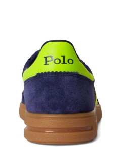 polo ralph lauren sneaker hombre bedford pp-sneakers-low top lace - 809p07172003 navy safety yellow