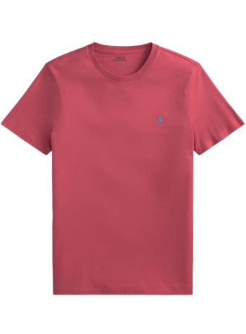 polo ralph lauren t-shirt mansscncmslm2-short sleeve-t-shirt - 710671438515 red sky c7215