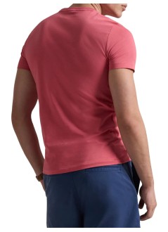 polo ralph lauren camiseta hombre sscncmslm2-short sleeve-t-shirt - 710671438515 red sky c7215