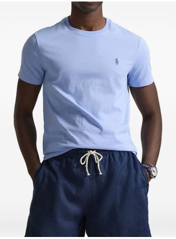 polo ralph lauren t-shirt mansscncmslm2-short sleeve-t-shirt - 710671438020 austin blue 2