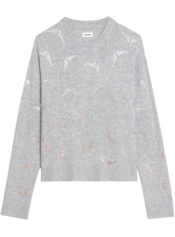 zadig & voltaire punto mujer markuz ws wings strass - kwsw02921 050