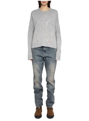 zadig & voltaire punto mujer markuz ws wings strass - kwsw02921 050 2