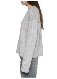 zadig & voltaire knitwear womanmarkuz ws wings strass - kwsw02921 050