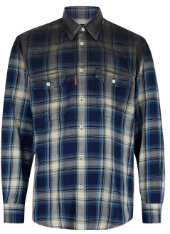 dsquared camiseria hombre canadian vintage shirt - s74dm0993d35206 001f