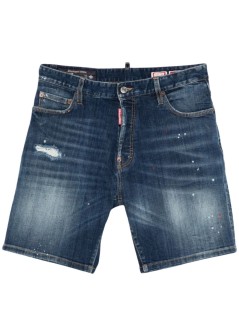 dsquared pantalon corto hombre marine short - s74mu0985s30664 470