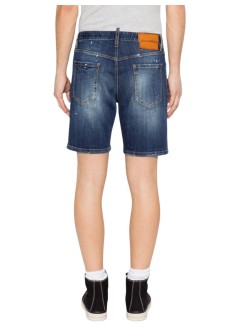 dsquared pantalon corto hombre marine short - s74mu0985s30664 470