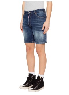 dsquared pantalon corto hombre marine short - s74mu0985s30664 470