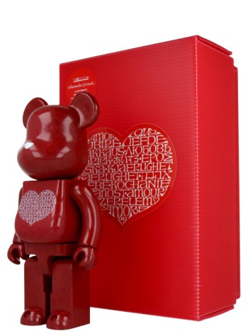 bearbrick decoracion unisex.jp bearbrick 400% alexander girard international love hear - med2450 mu 2