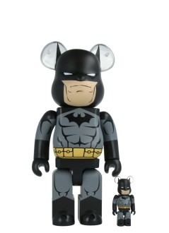 bearbrick decoracion unisexbearbrick 100% 400% batman hush batman black version - med2327 mu