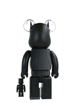 bearbrick decoracion unisexbearbrick 100% 400% batman hush batman black version - med2327 mu