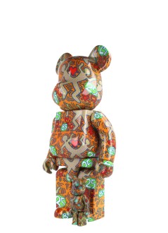 bearbrick decoracion unisexbearbrick 100% 400% keith haring bwwt 3 - med2333 mu