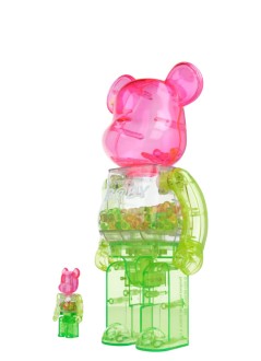 bearbrick decoracion unisexbearbrick 100% 400% my first bearbrick baby 1st color clear - med2556 mu