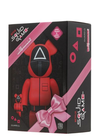 bearbrick decoracion unisexbearbrick 100% 400% squid game soldier - med1104 mu 2