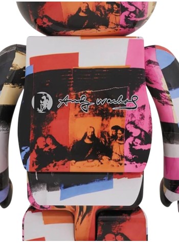 bearbrick decoracion unisexbearbrick 1000% andy warhol the last supper - med0320 mu 2