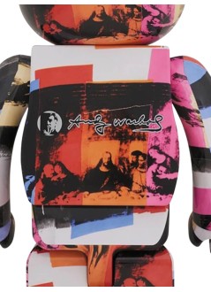 bearbrick decoracion unisexbearbrick 1000% andy warhol the last supper - med0320 mu