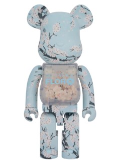 bearbrick decoracion unisexbearbrick 1000% flora sakura - med2555 mu