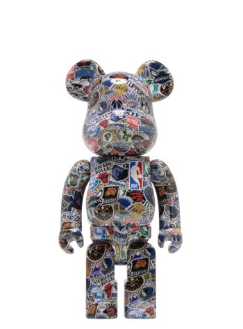 bearbrick decoracion unisexbearbrick 1000% nba bwwt 3 - med2458 mu