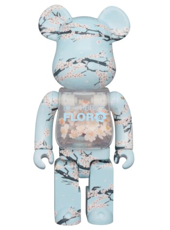 bearbrick decoracion unisexbearbrick 400% flora sakura - med2554 mu