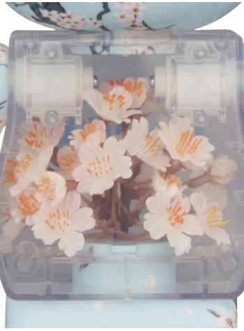 bearbrick decoracion unisexbearbrick 400% flora sakura - med2554 mu 2