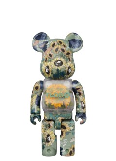 bearbrick decoracion unisexbearbrick 400% flora sunflower - med2503 mu