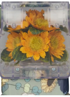bearbrick decoracion unisexbearbrick 400% flora sunflower - med2503 mu