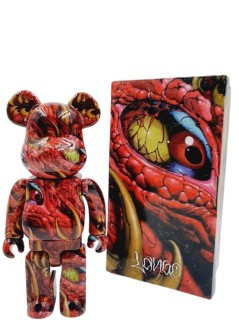 bearbrick decoracion unisexbearbrick 400% lango - med1201 mu